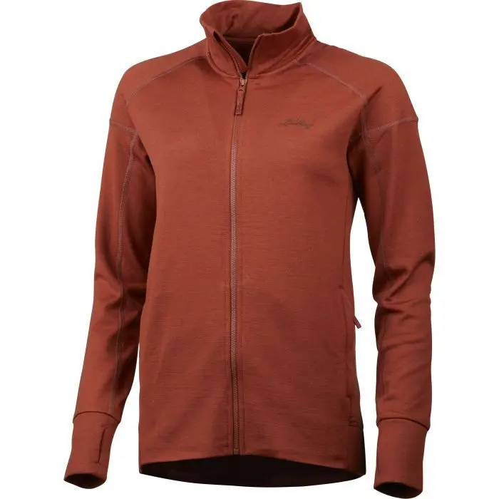 Ullto Merino Ws Full Zip Farbe: 310 - Rust - Ullto Merino Ws Full Zip