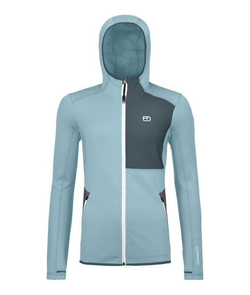 362887-86976-87301-FLEECE_HOODY_W_glacier_grey-B-01.jpg Farbe: Glacier Grey - Fleece Hoody W