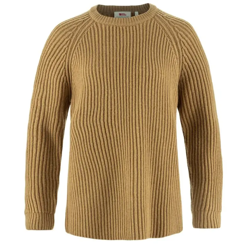 Övik Rib Sweater W Farbe: 232 - Buckwheat Brown - Övik Rib Sweater W