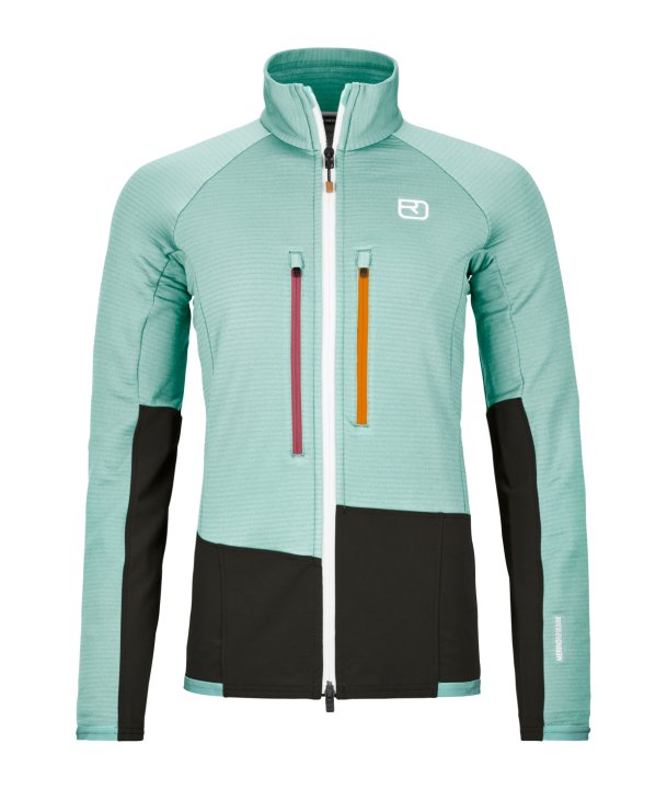 Farbe: aquatic ice - Fleece Rib Jacket W