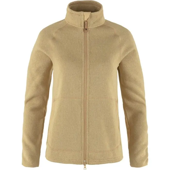 Farbe: 196 -Dune Beige - Övik Fleece Zip Sweater W Farbe: 196 -Dune Beige - Övik Fleece Zip Sweater W