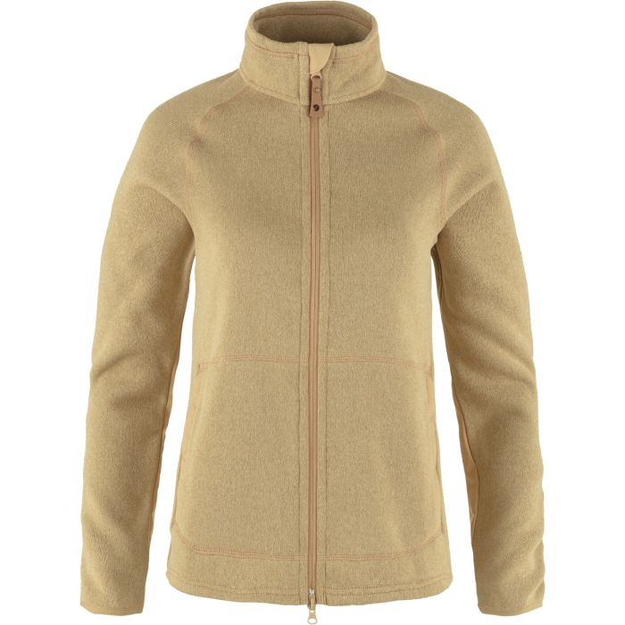 Farbe: 196 -Dune Beige - Övik Fleece Zip Sweater W