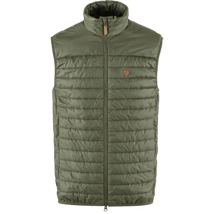 Abisko_Padded_Vest_M_83775-625_A_MAIN_FJR.jpg Farbe: 625 - Laurel green - Abisko Padded Vest M