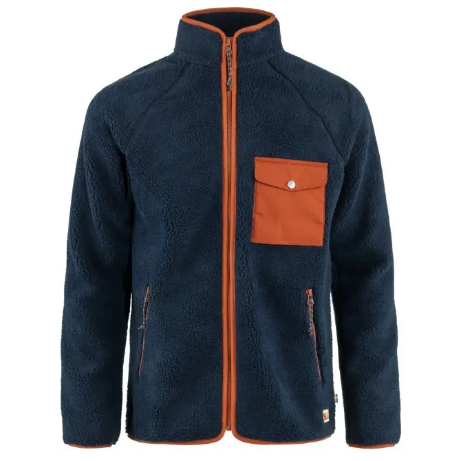 Vardag Pile Fleece M Farbe: 516/215 Navy-Autumn Leaf - Vardag Pile Fleece M