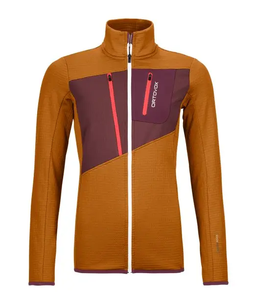 Fleece Grid Jacket W Fleece Grid Jacket W