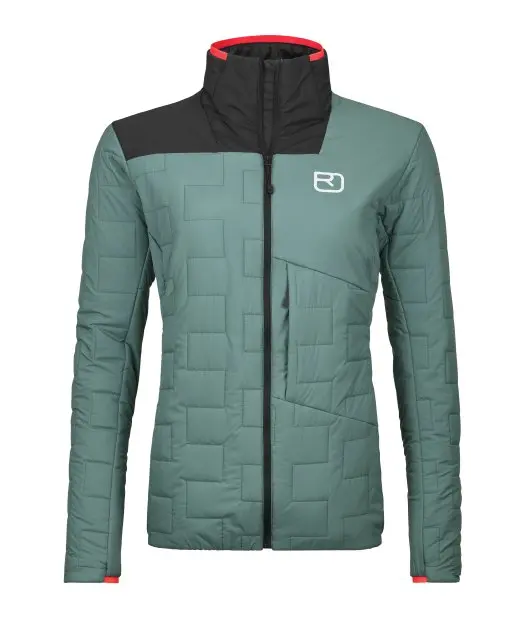 Farbe: Arctic Grey - Swisswool Piz Segnas Jacket W