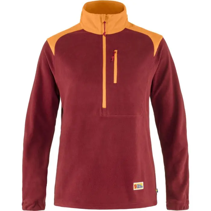 Vardag_Lite_Fleece_W_84785-347-206_A_MAIN_FJR.jpg Farbe: 347/206 - Bordeaux Red/Spicy Orange - Vardag Lite Fleece W