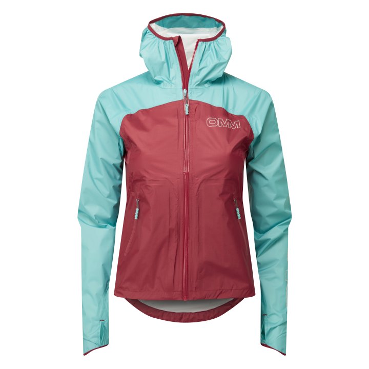 OC162_Wisp+_Jacket_W_Dark_Red_Aqua_Front.jpg Wisp+ Jacket (W)