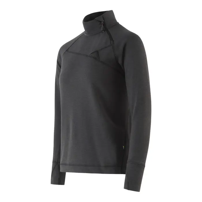 Farbe: Raven - Njorun Crew Zip W´s Farbe: Raven - Njorun Crew Zip W´s