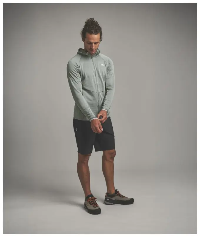 Fleece Light Grid Hoody M Fleece Light Grid Hoody M