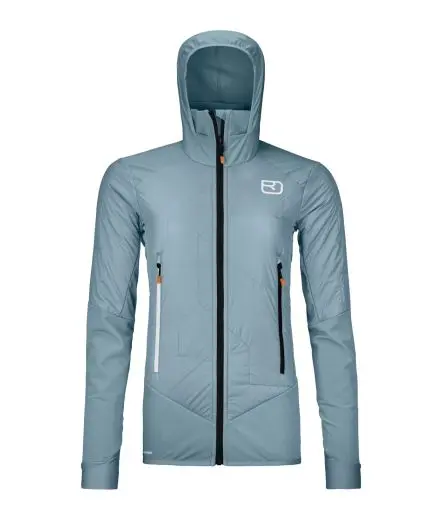 Farbe: glacier grey - Swisswool Col Becchei Hybrid Jacket W