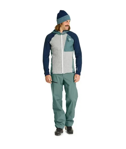 87250-88201-FLEECE_GP_CLASSIC_KNIT_HOODY_M_arctic_grey-M-01.jpg Fleece GP Classic Knit Hoody M