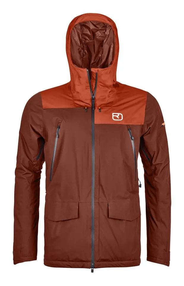 Farbe: Clay Orange - 2L Swisswool Sedrun Jacket M