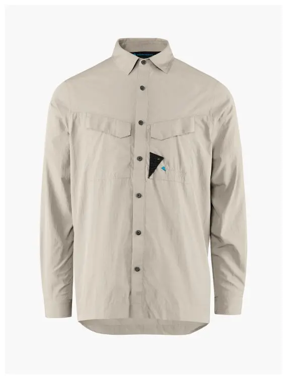 Farbe: Silver Creme - Syn LS Shirt M's