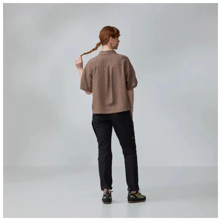 Övik Hemp Camp Shirt SS W Övik Hemp Camp Shirt SS W