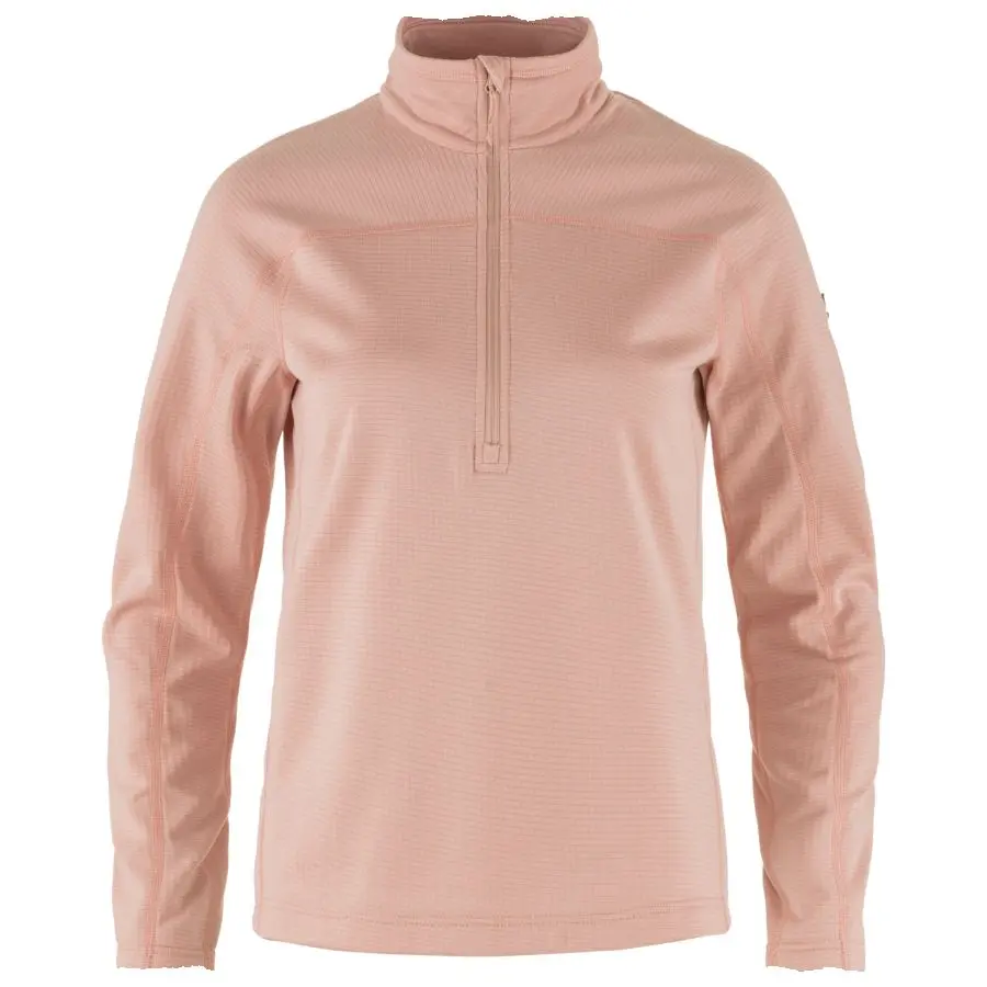 Farbe: 302 - Chalk Rose - Abisko Lite Fleece Half Zip W