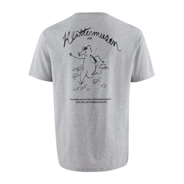 10232_Runa Scrambling SS Tee M's_Grey Melange_004.jpg Runa Scrambling SS Tee M's