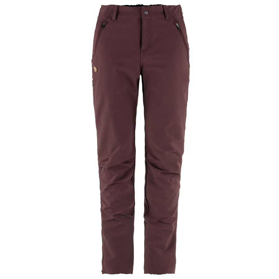 Abisko_Trail_Stretch_Trousers_W_87101-357_A_MAIN_FJR.jpg Farbe: 357 - Port - Abisko Trail Stretch Trousers W