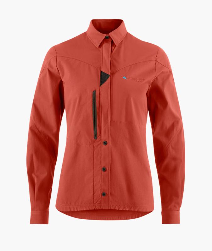 Farbe: Dark Redwood - Garm LS Shirt W's