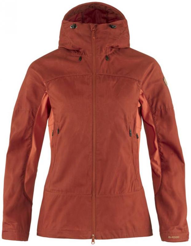 Farbe: 321 - 333 Cabin Red / Rowan Red - Abisko Lite Trekking Jacket W