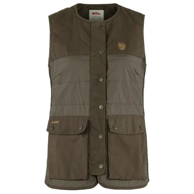 Farbe: 662 - Deep Forest - Forest Wool Padded Vest W Farbe: 662 - Deep Forest - Forest Wool Padded Vest W