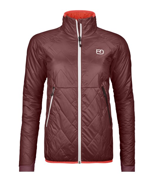 Farbe: winetasting - Swisswool Piz Vial Jacket W