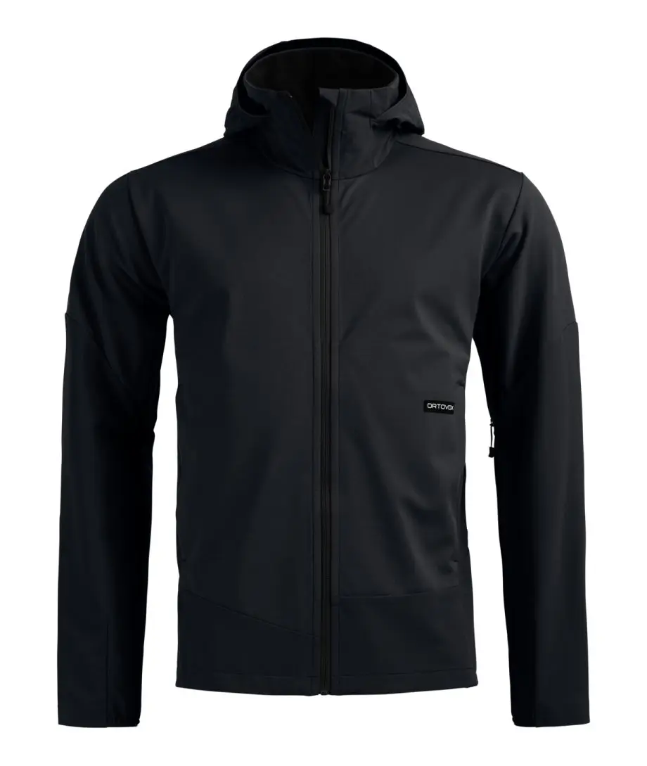 Farbe: Black Raven - Ortler Softshell Plus Jacket M