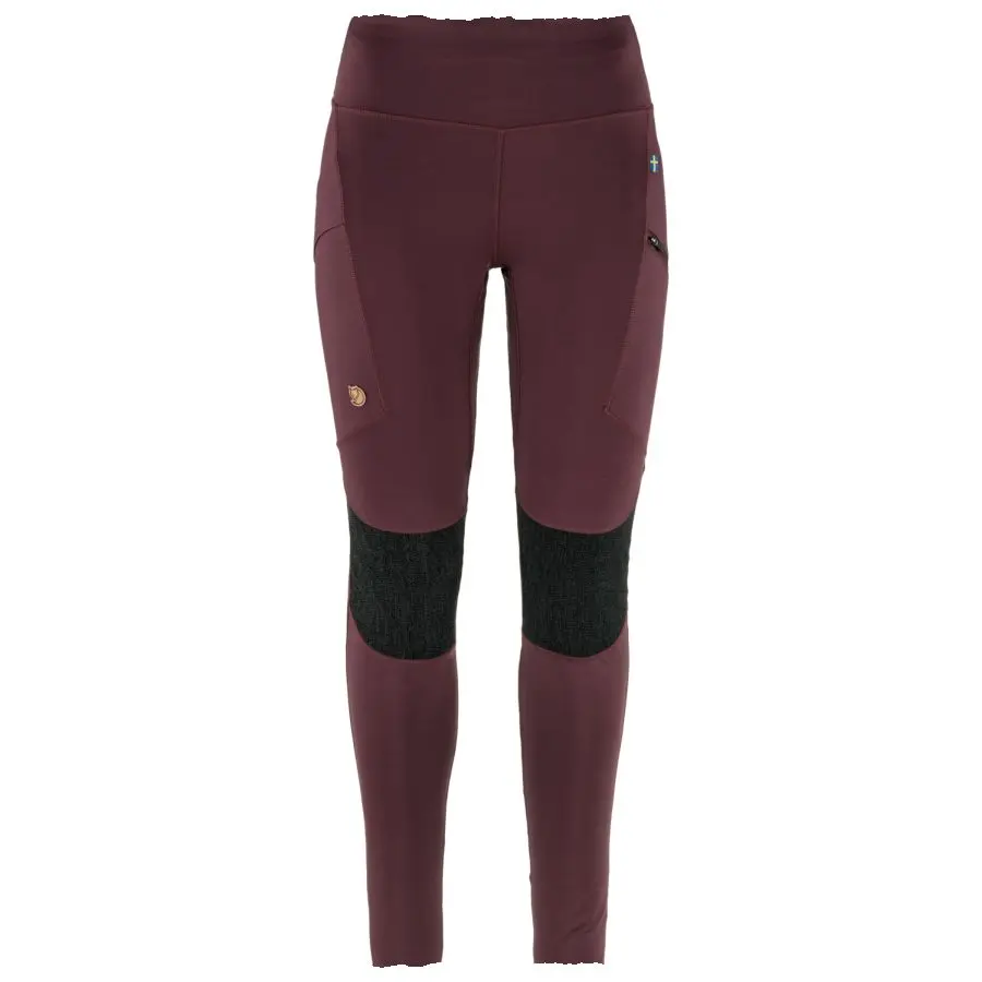 Farbe: 357 - Port - Abisko Trekking Tights HD W