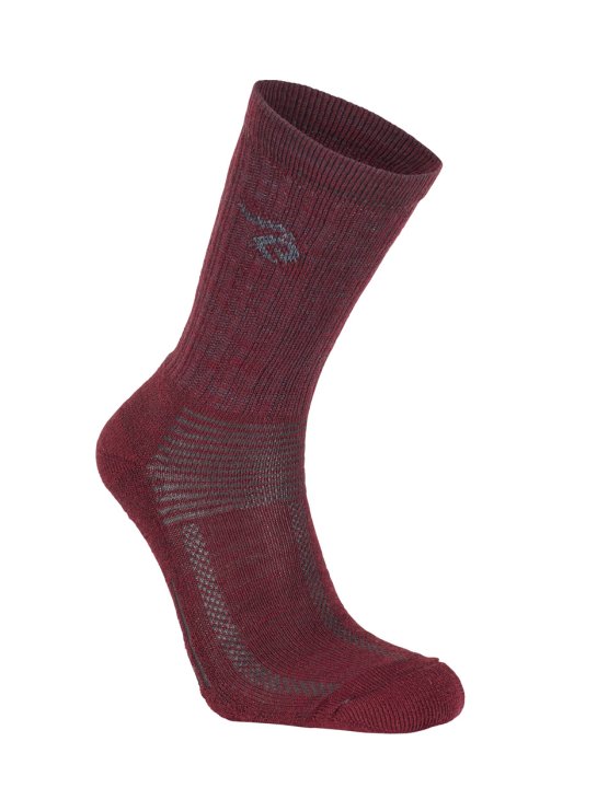 Farbe: 18 Ruby Wine - Wool Sock Trekk