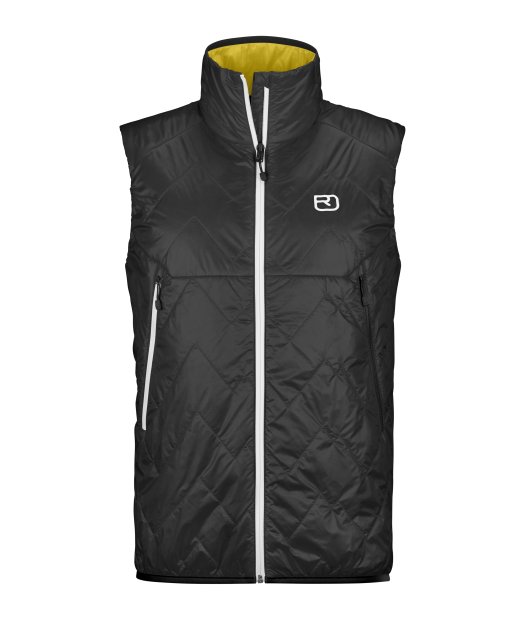 Swisswool Piz Vial Vest M Farbe: black raven - Swisswool Piz Vial Vest M