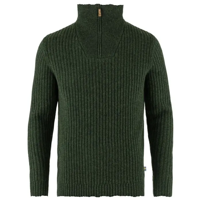 Ovik_Half_Zip_Knit_M_86672-662_A_MAIN_FJR.jpg Övik Half Zip Knit M