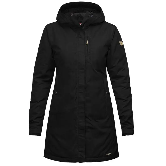 Farbe: 550 - Black - Kiruna Padded Parka W Farbe: 550 - Black - Kiruna Padded Parka W