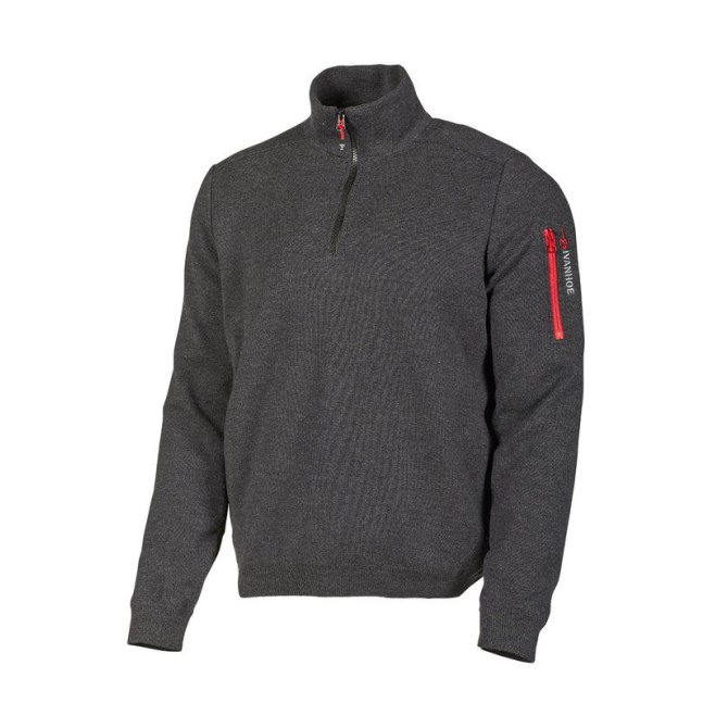 Farbe: Graphite Marl - Hadar Half Zip Windbreaker