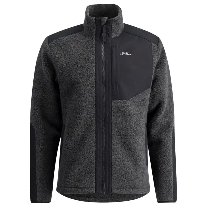 Farbe: Charcoal - Saruk Wool Pile Mid Full Zip M