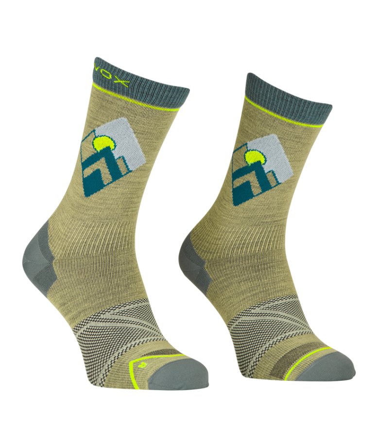 Farbe: wabisabi - Alpine Light Comp Mid Socks M