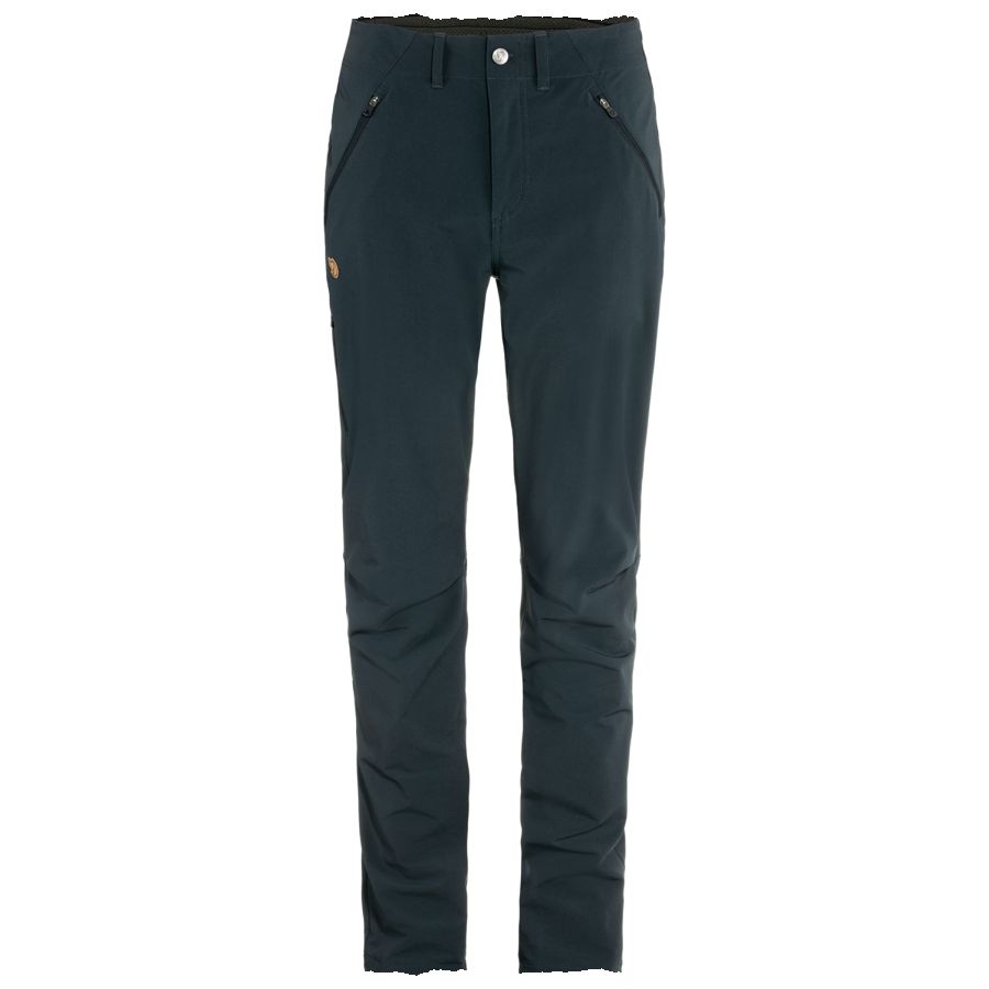 Abisko_Trail_Stretch_Trousers_W_87101-555_A_MAIN_FJR.jpg Farbe: 555 - Dark Navy - Abisko Trail Stretch Trousers W