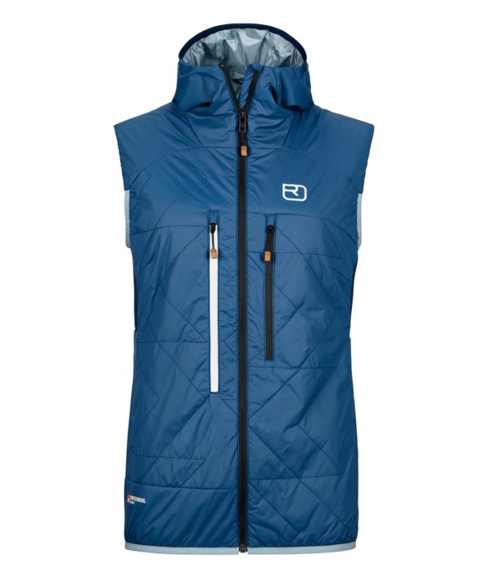 Farbe: sea surface - Swisswool Piz Boe Vest W