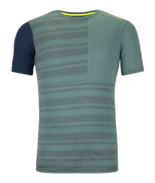 84112-88201-185_ROCK'N'WOOL_SHORT_SLEEVE_M_arctic_grey-B-01.jpg Farbe: Arctic Grey - 185 Rock`N`Wool Short Sleeve M