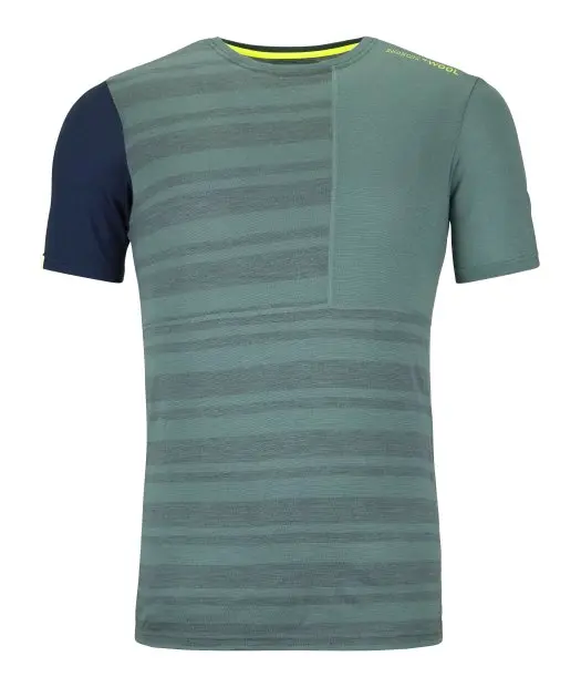 84112-88201-185_ROCK'N'WOOL_SHORT_SLEEVE_M_arctic_grey-B-01.jpg Farbe: Arctic Grey - 185 Rock`N`Wool Short Sleeve M