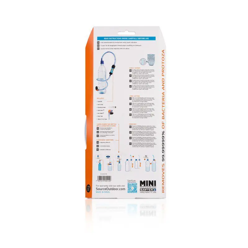 Convertube + Sawyer Filter