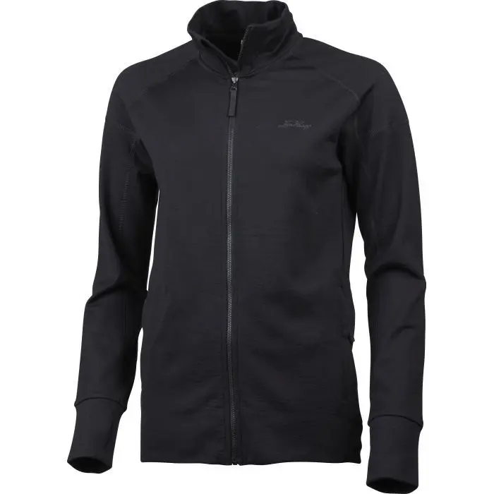 Ullto Merino Ws Full Zip Farbe: 900 - Black - Ullto Merino Ws Full Zip