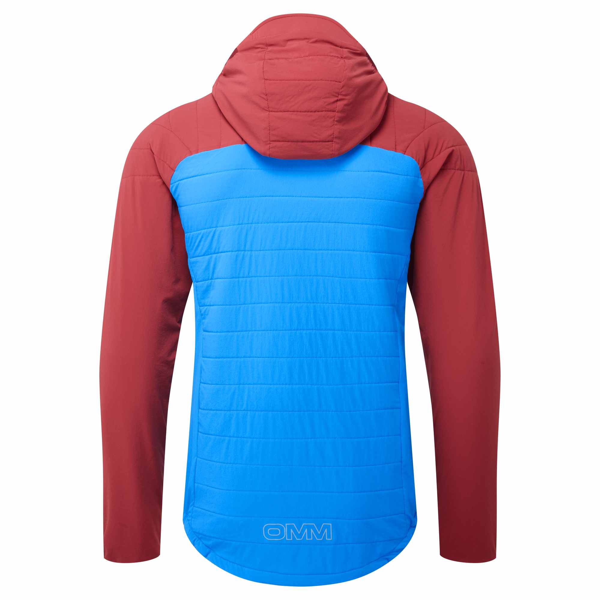 OC208_Mtn_Core_Jacket_Mens_Blue_Dark_Red_Back_Angle_Hood_Down.jpg Mountain Core Jacket M