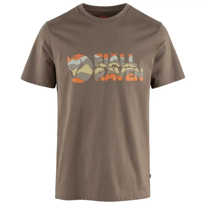 Multicolor_Logo_T-shirt_M_12600268-244_A_MAIN_FJR.jpg Farbe: Suede Brown - Multicolor Logo T-Shirt M