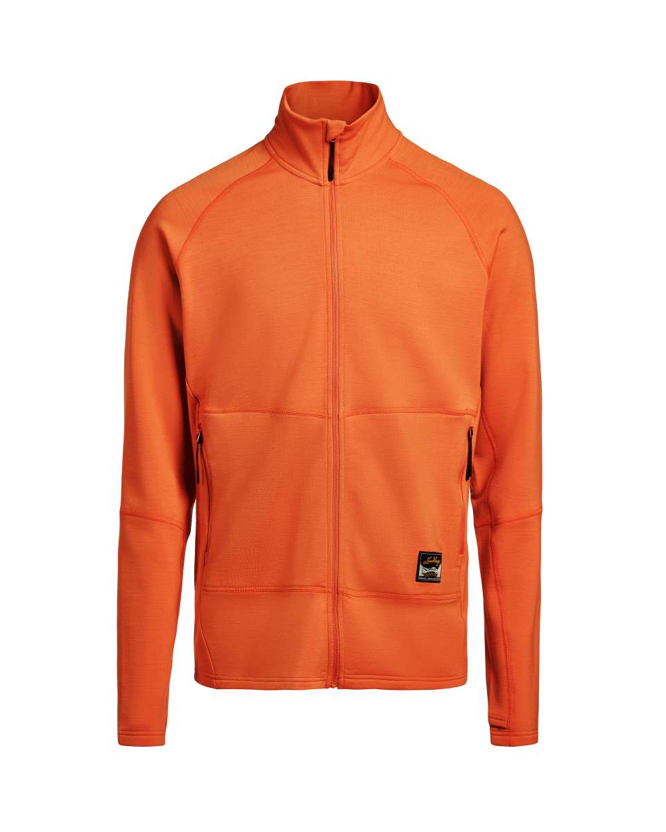 Tived Merino Full Zip M Farbe: Cayenne - Tived Merino Full Zip M