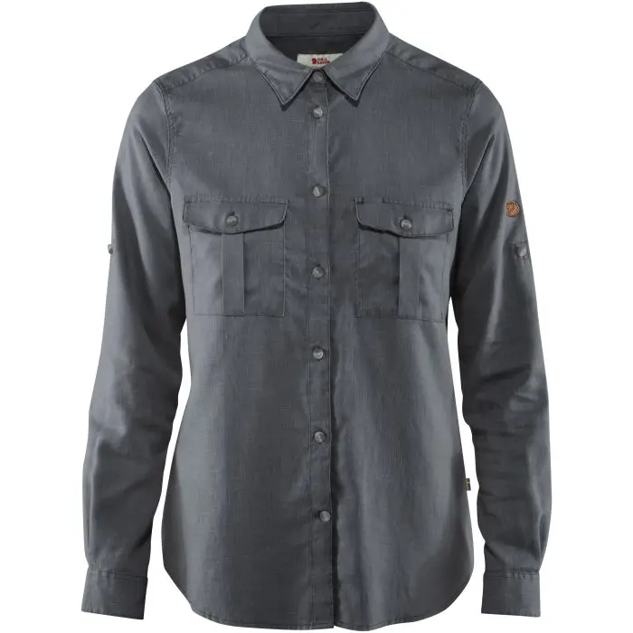 Farbe: 342 - Rasberry Red - Övik Travel Shirt LS W Farbe: 342 - Rasberry Red - Övik Travel Shirt LS W