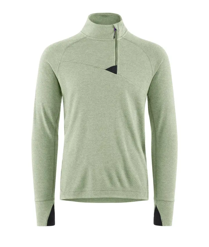 original-SS25_10055_516_P_001.jpg Farbe: Silver Green - Huge Half Zip Sweater M´s