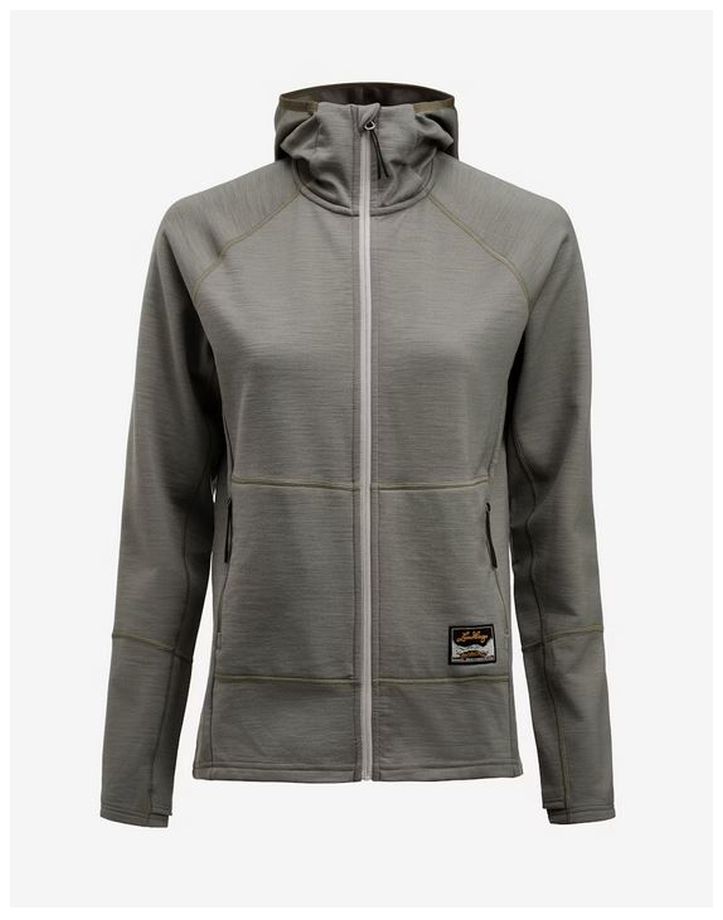 Farbe: Aloe Green - Tived Merino Hoodie W