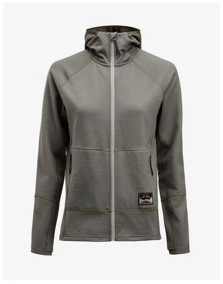 Farbe: Aloe Green - Tived Merino Hoodie W