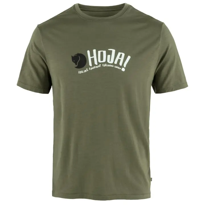 Hoja_Wool_T-shirt_M_12600252-625_A_MAIN_FJR.jpg Farbe: Lauren Green 625 - Hoja Wool T-shirt M