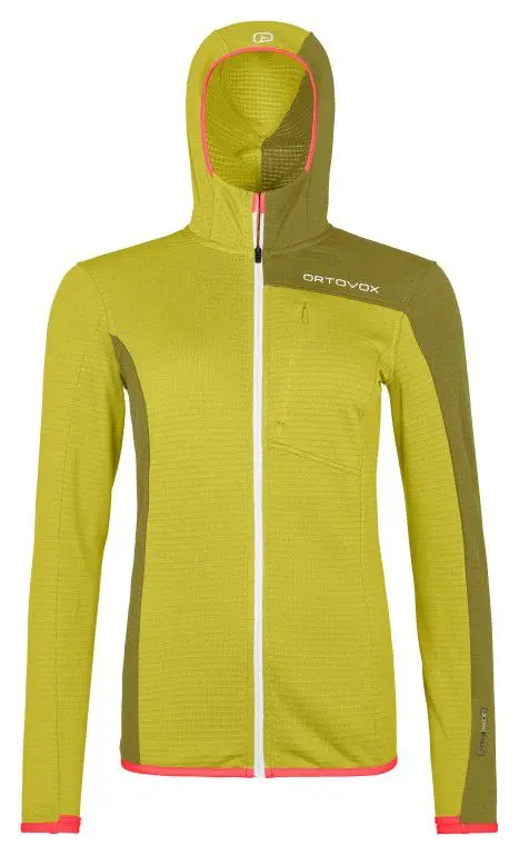 source784662.jpg Farbe: dirty daisy - Fleece Light Grid Hooded Jacket W